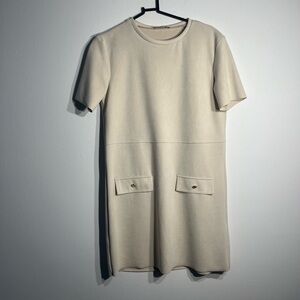 Zara cream minidress